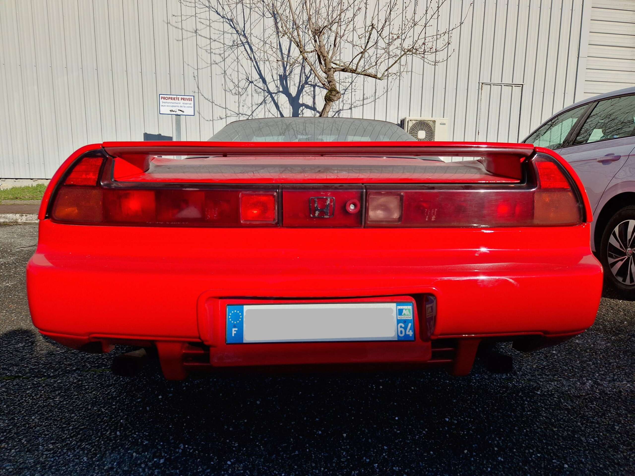 Honda NSX de 1991 arrière