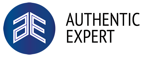 logo authentic expert - expertise auto et moto