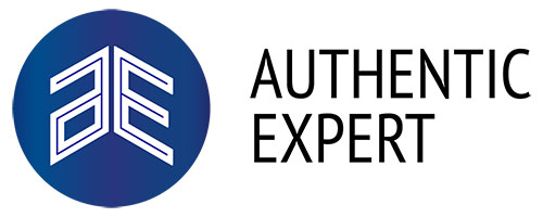logo authentic expert - expertise auto et moto